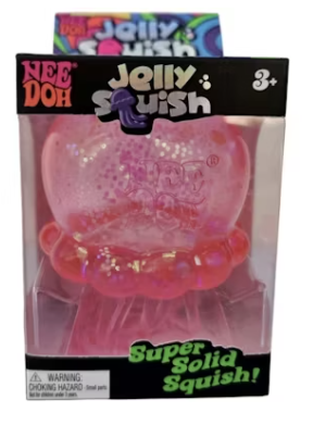 NeeDoh Jelly Squish Pink