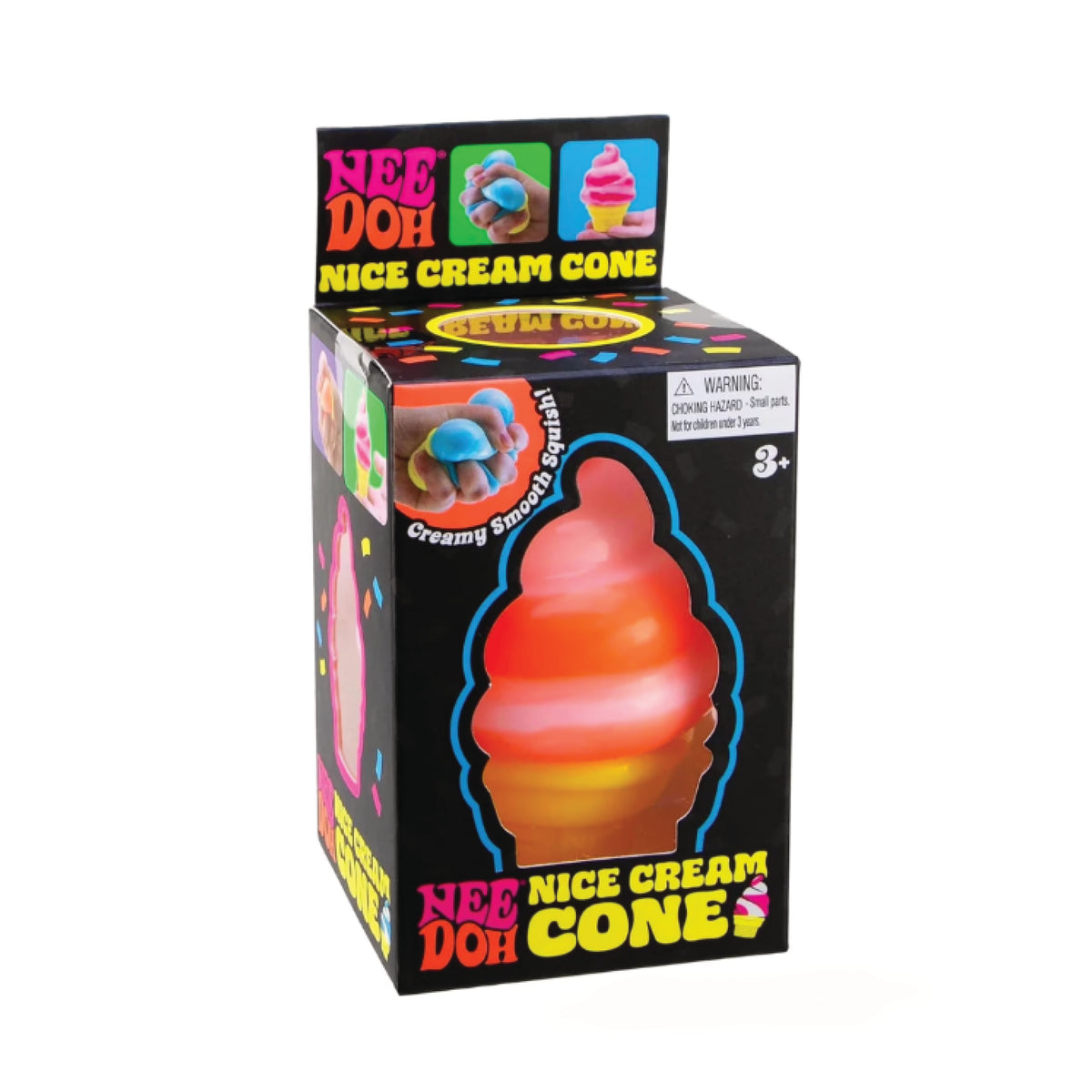 NeeDoh Nice Cream Cone Orange